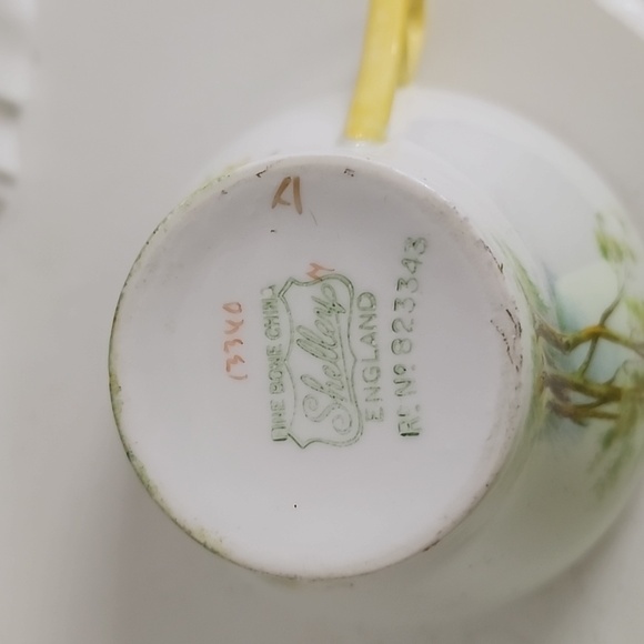 Shelley Bonę China, Daffodil Time Cup and Saucer, very rare collectible - Picture 4 of 8
